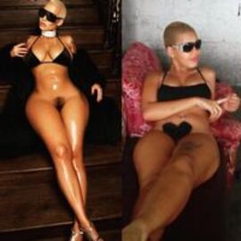 amber rose nude pussy