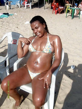 Ebony micro bathing suit