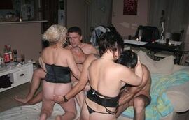 inexperienced swinger party video