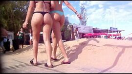 Video en playas nudistas