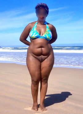 Black women naked beach