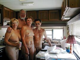 Nude family orgy